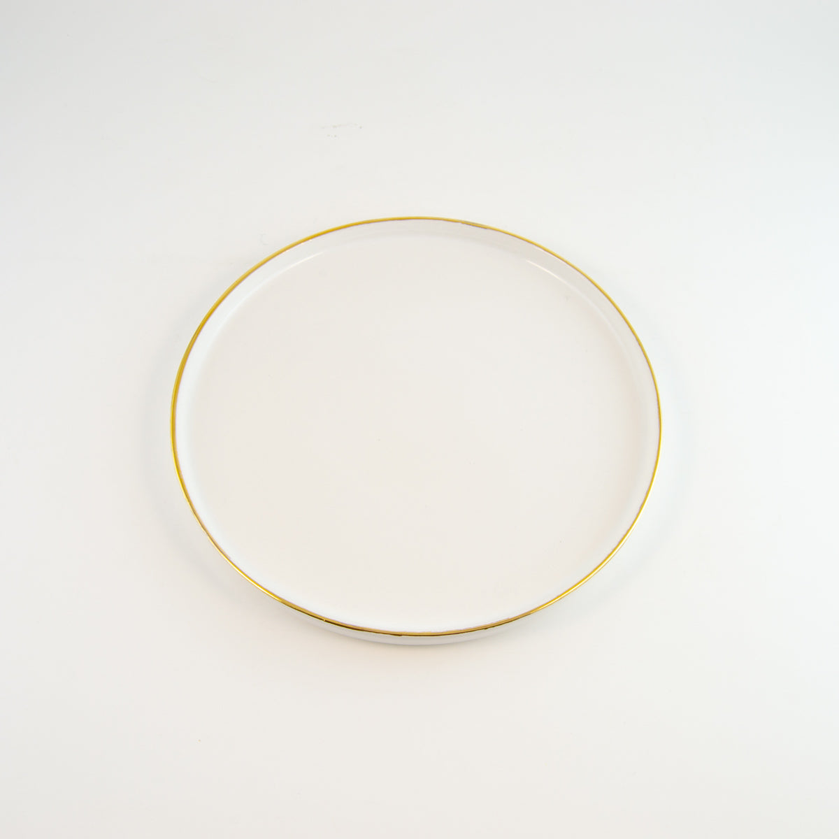 Kiki Side Plate Gold Rim