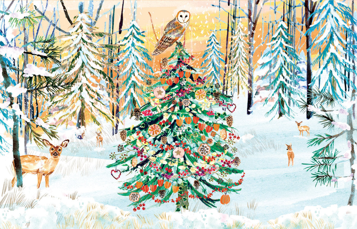 Wild Winter's Song Tree Gold Foil Card Pack