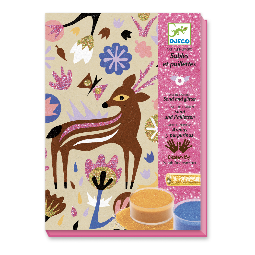 Woodland Wonderland Glitter & Sand Art