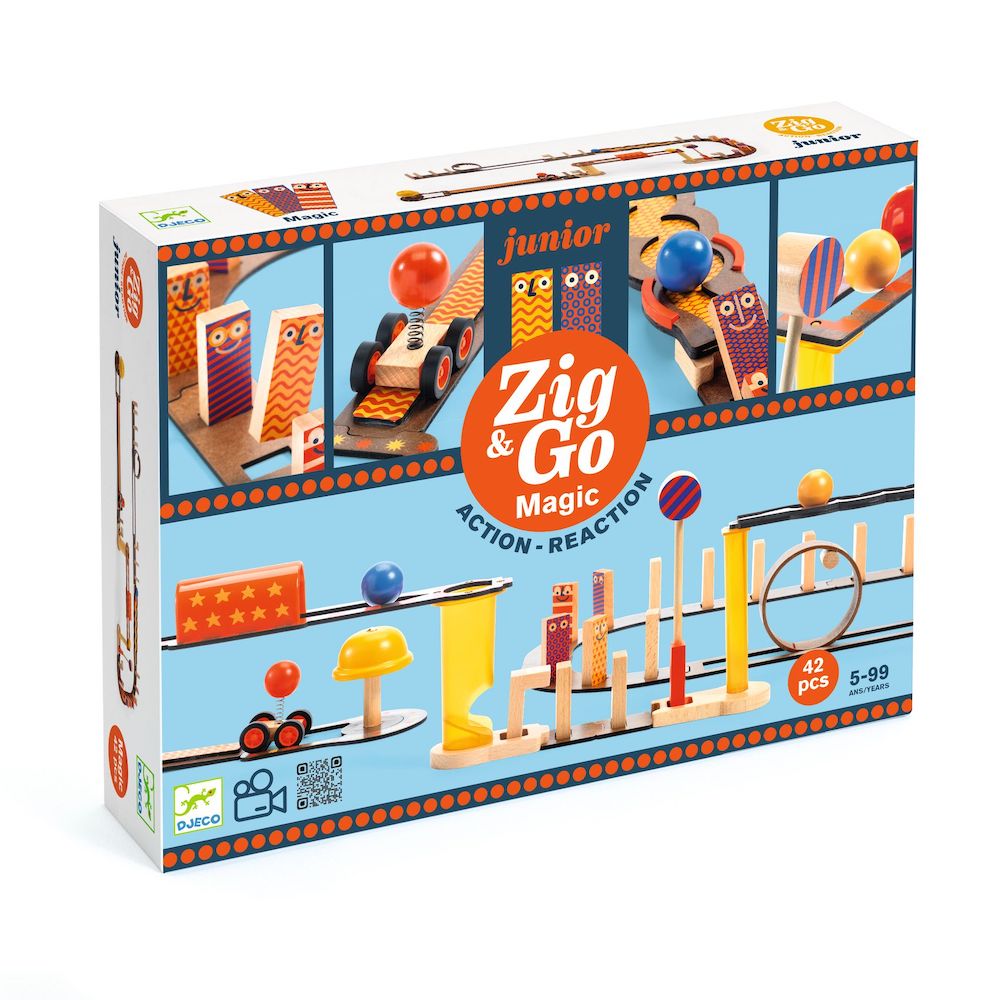 Djeco Zig & Go Junior - Magic - 42 pieces