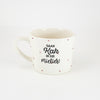 Mug C White Gloss - gaan kak in die mielies