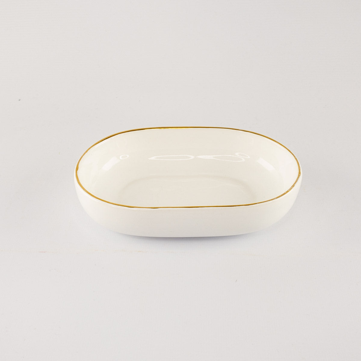 Kiki Oval Medium Gold Plated