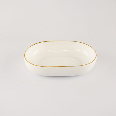 Kiki Oval Medium Gold Plated