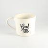 Mug C White Gloss - Good Vibes Only