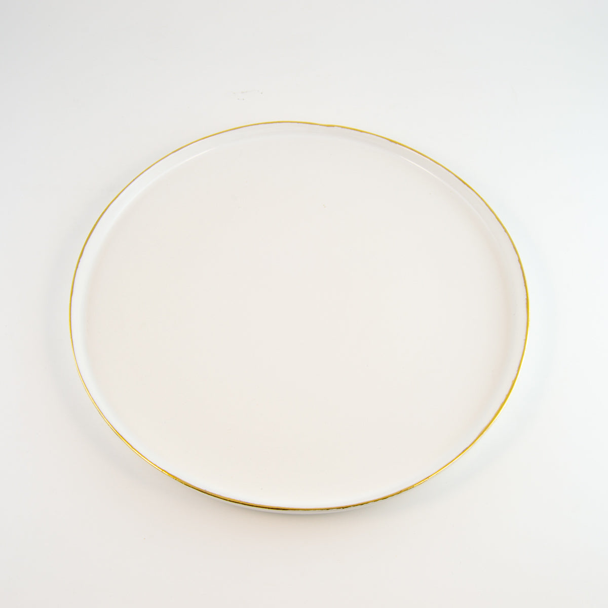 Kiki Dinner Plate Gold Rim