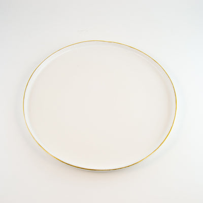 Kiki Dinner Plate Gold Rim