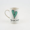 Mug D Heart & Words