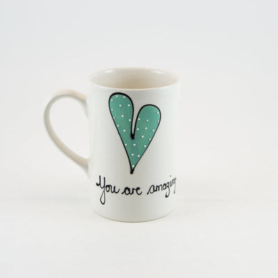 Mug D Heart & Words