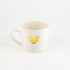 Mug C Gold Heart