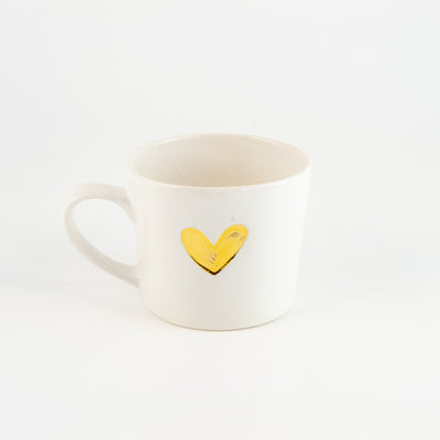 Mug C Gold Heart