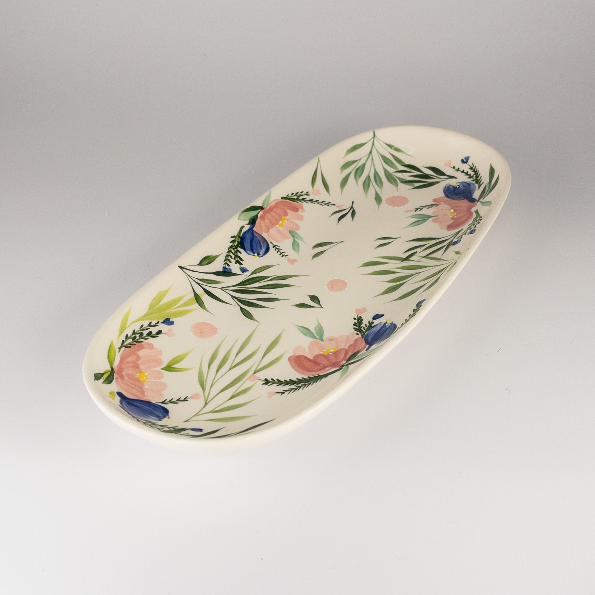Flat Oval Medium - Magnolia