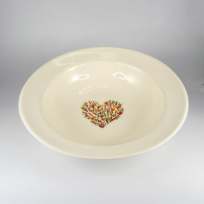 Teresa Bowl - Floral Heart