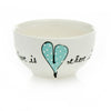 Small Bowl Heart & Words
