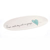 Loaf Platter Heart & Words