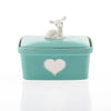 Butter Dish Heart Viva Glam