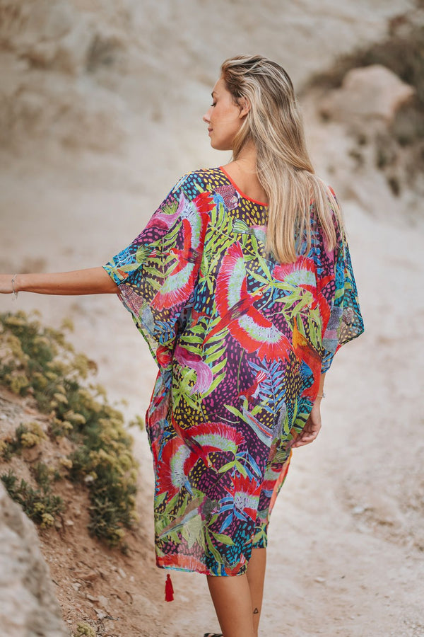 25S35395 Poncho - Multi