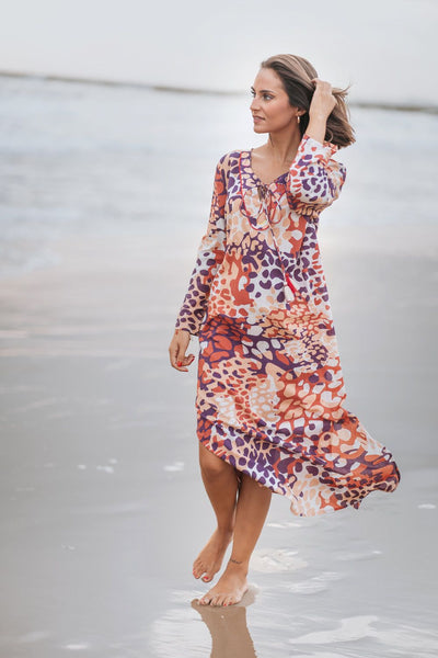 25S35408 Long Dress - Print