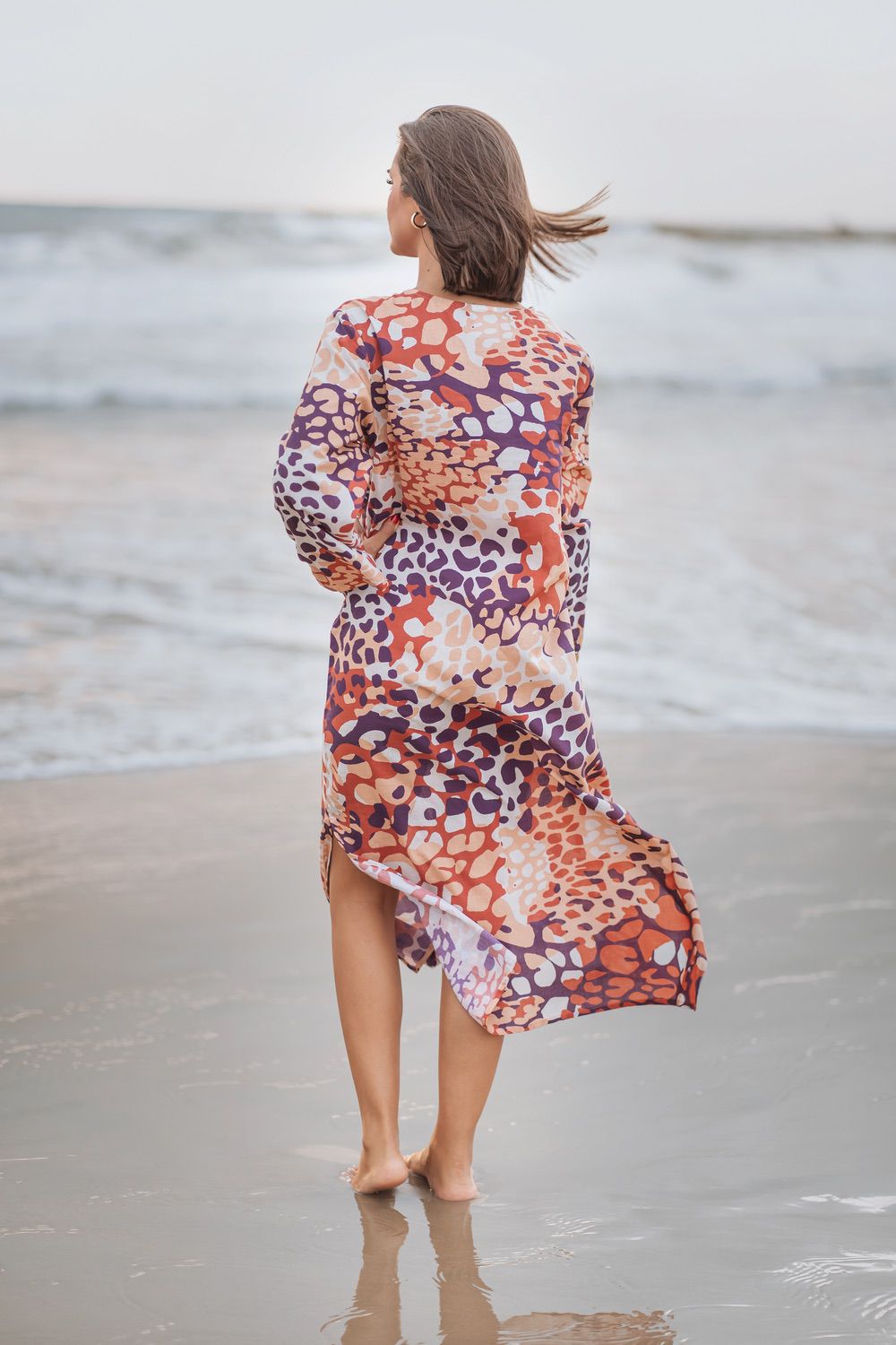 25S35408 Long Dress - Print