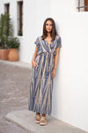25S35575 Long Dress - Print