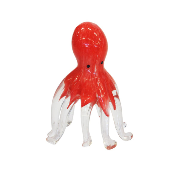 Paperweight Octopus Coral Standing 16cm