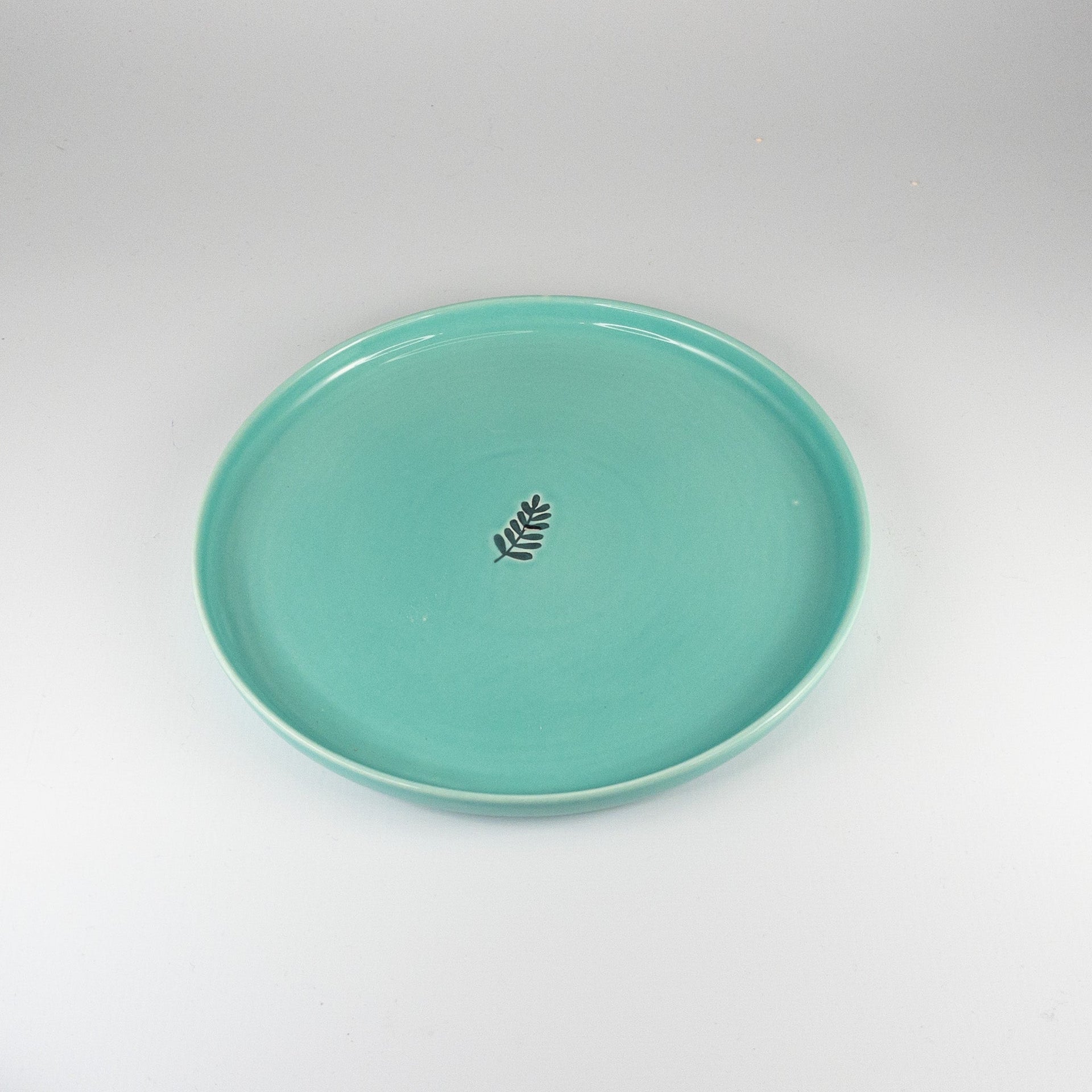 Kiki Side Plate - Fynbos  - Olive Dark