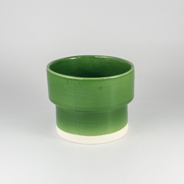 Tall Ivy Pot - Olive Dark