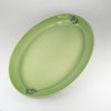 Oval Platter Large Gloss - Fynbos - Olive Dark