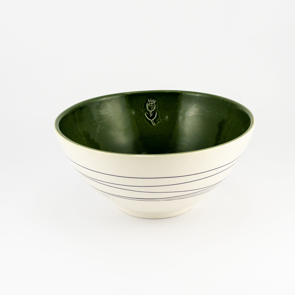 Salad Bowl (Small) - Fynbos dark olive