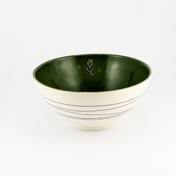 Salad Bowl (Medium) - Fynbos dark olive