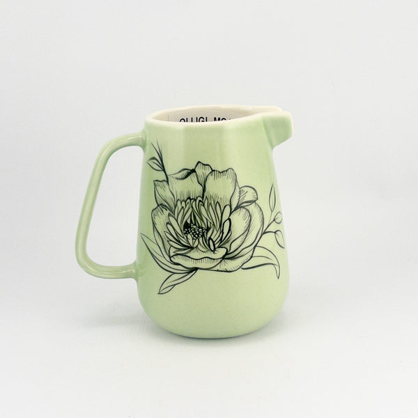 Olivia Jug Large - Fynbos  - Olive Dark