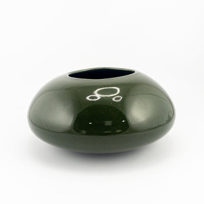 Protea Vase  - Dark Olive