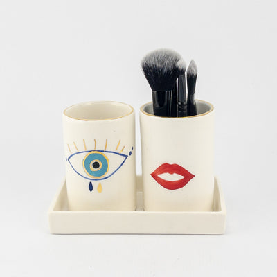 PAUSE Valentine's Makeup Brush Set