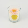 Flower Candle in Glass