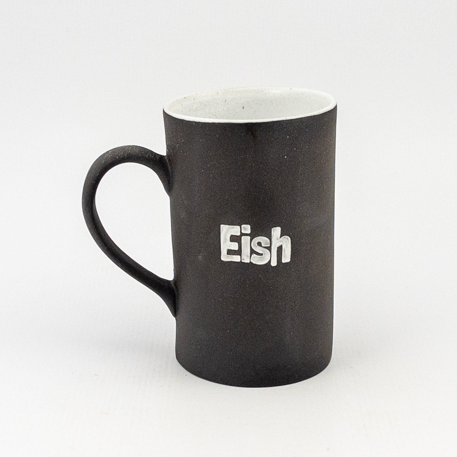 Mug D Black Clay / White Gloss - Eish