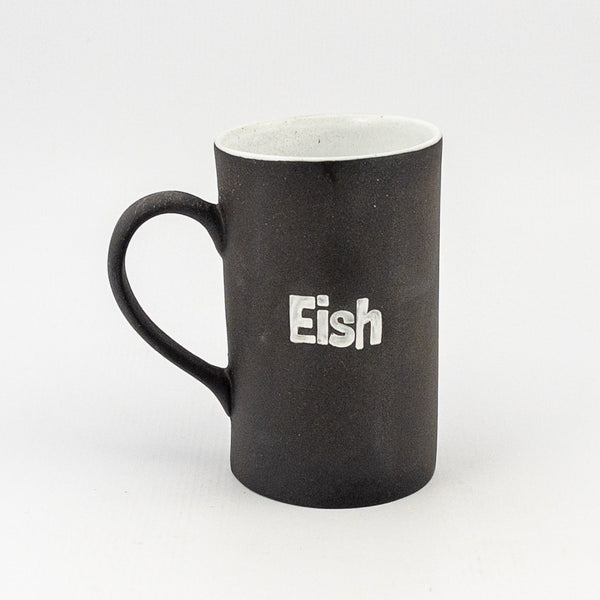 Mug D Black Clay / White Gloss - Eish