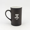 Mug D Black Clay / White Gloss - WTA