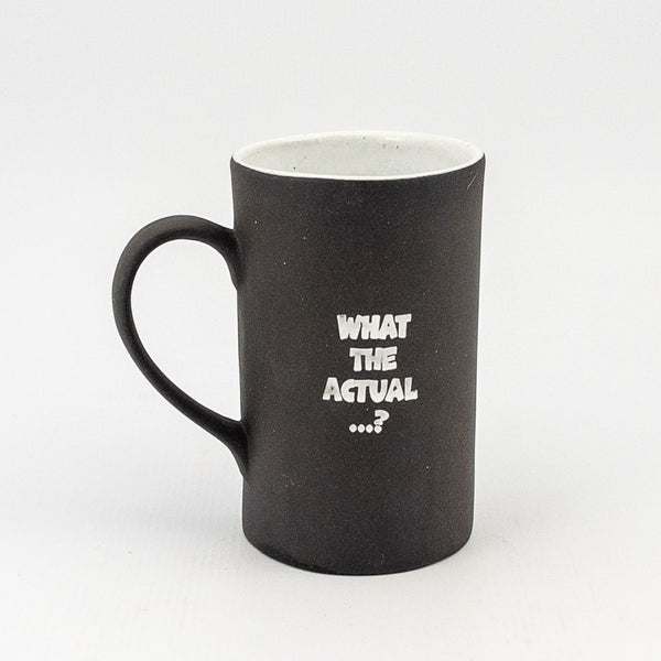 Mug D Black Clay / White Gloss - WTA