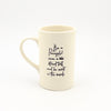 Mug D White Gloss - 