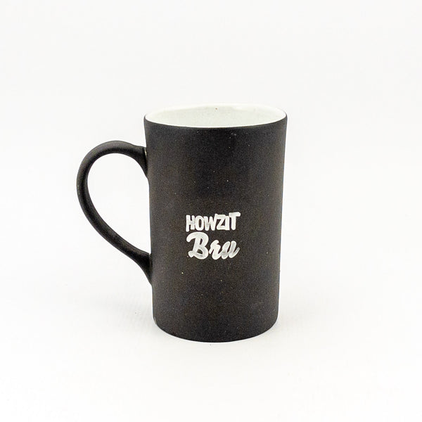 Mug D Black Clay / White Gloss - Howzit Bru
