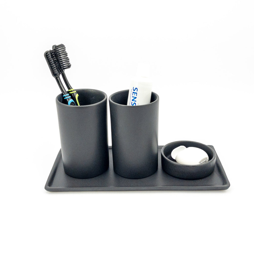 Ceramic Desk / Bathroom Set