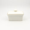 Butter Dish Contemporary - Snow in the highveld