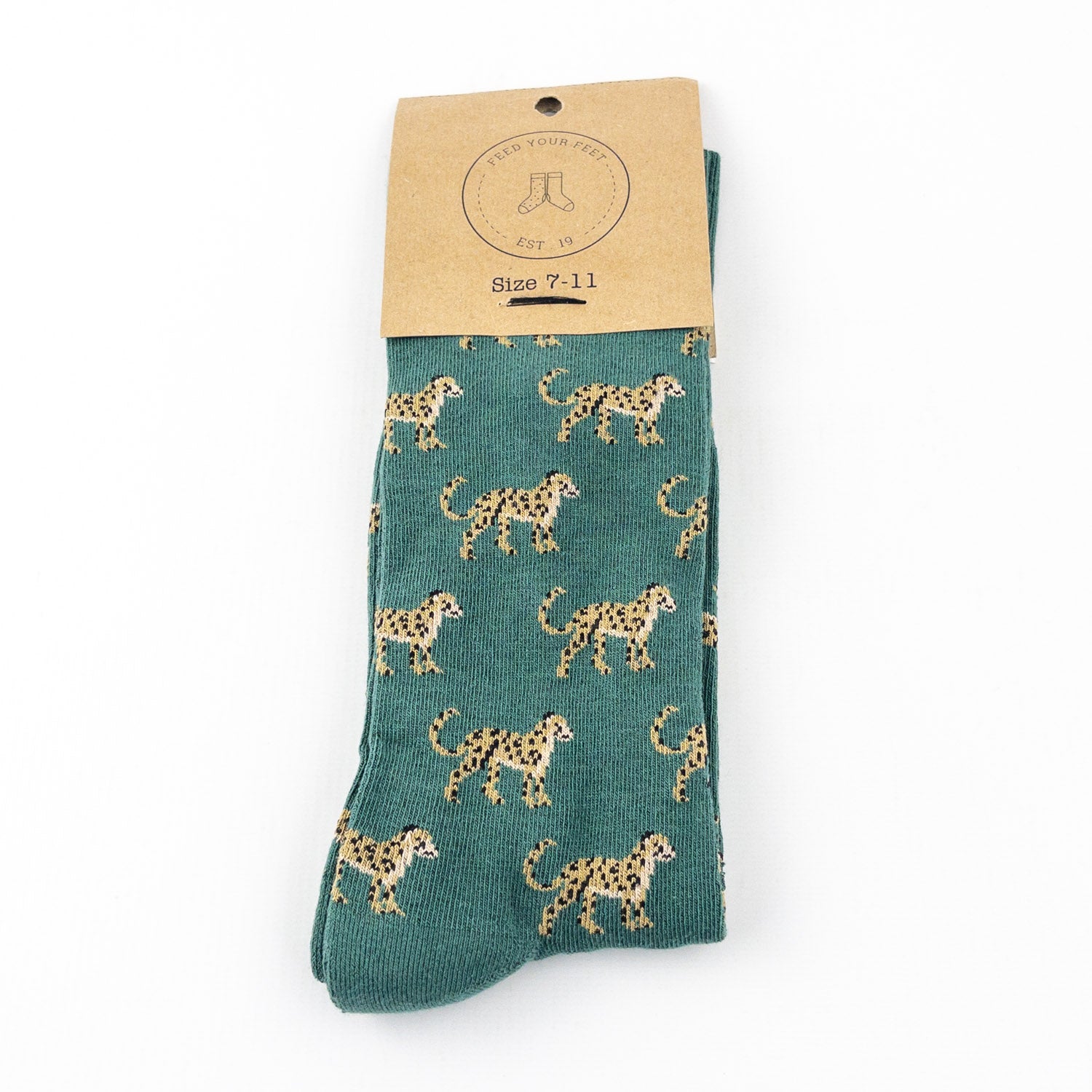 Cheeta Socks (Size 7-11)