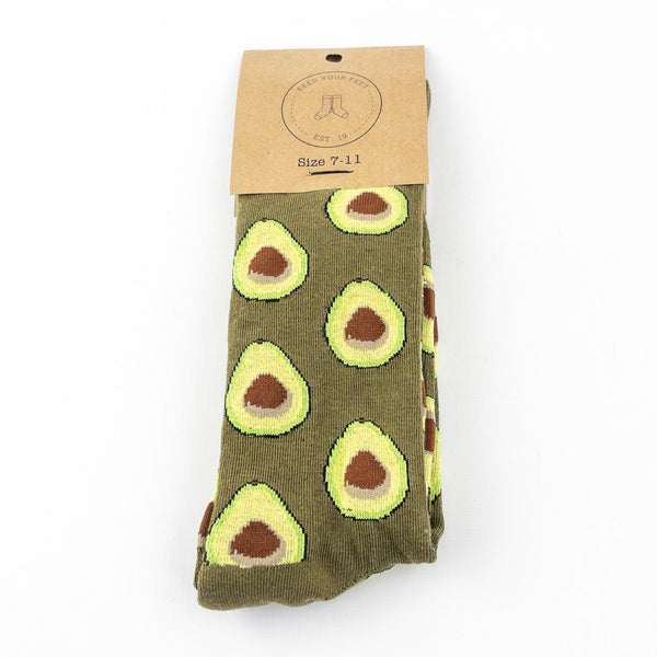 Avocado Africa Socks (Size 7-11)