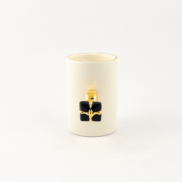 My Precious - Gold Ring Espresso Mugs
