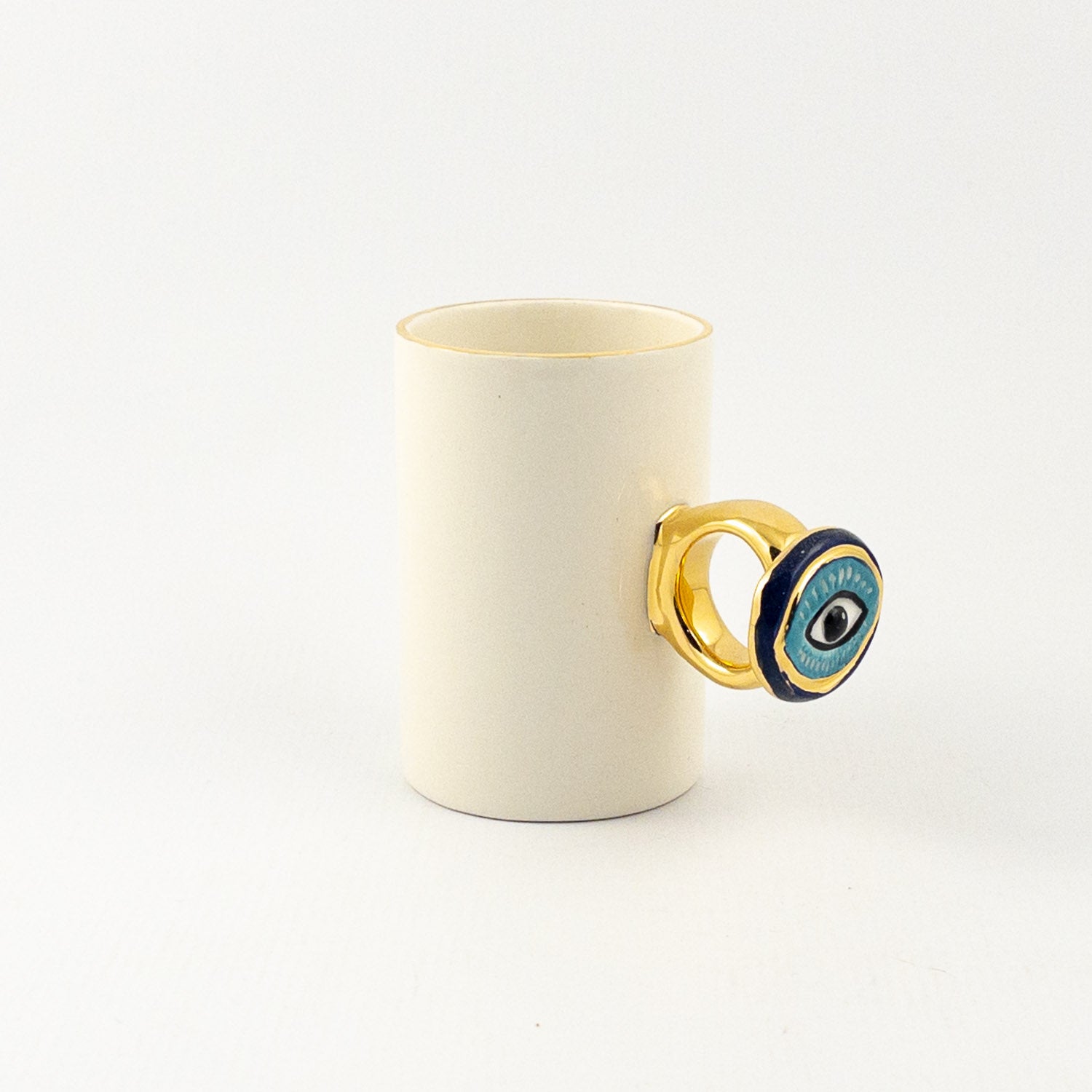 My Precious - Gold Ring Espresso Mugs