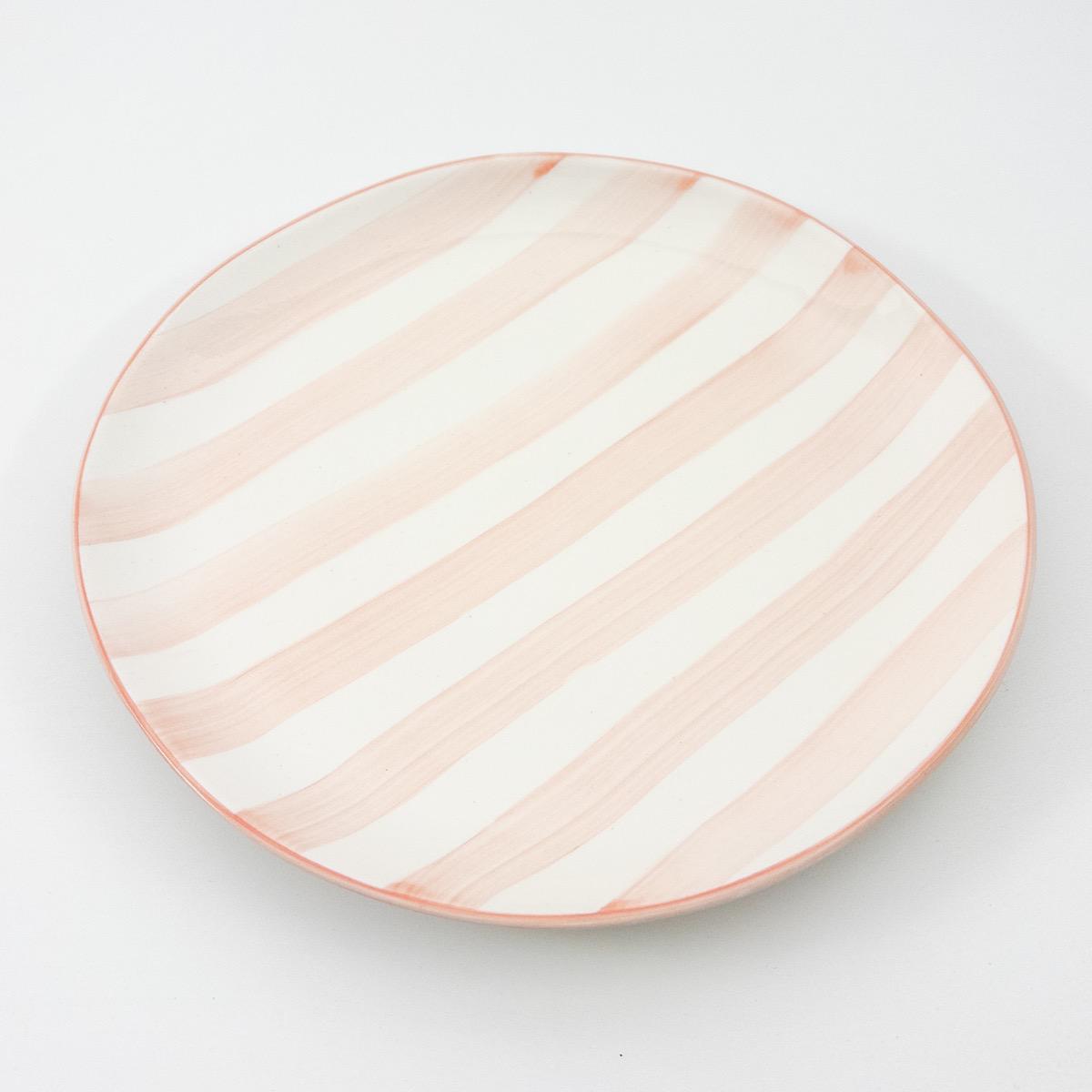 Wonky Dinner Plate - Pink