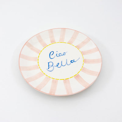 Wonky Side Plate - Pink “La Dolce Vita”