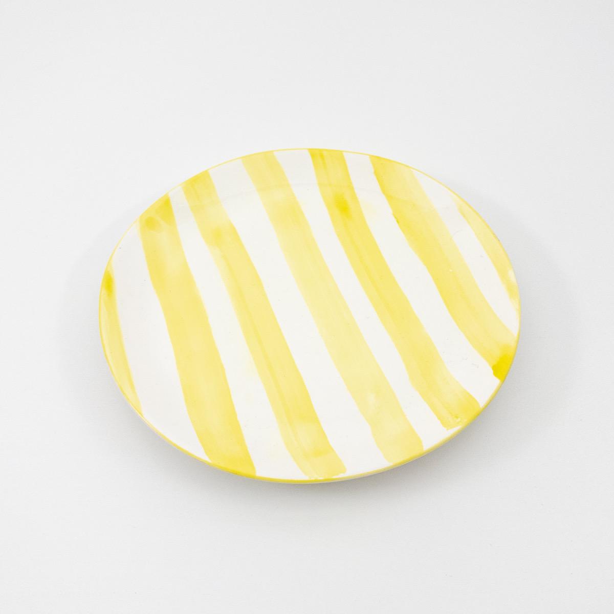 Wonky Side Plate - Lime