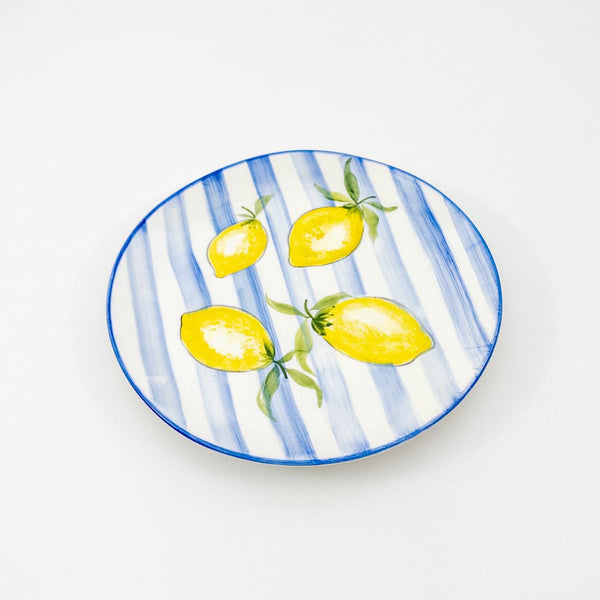 Wonky Side Plate - Blue “La Dolce Vita”