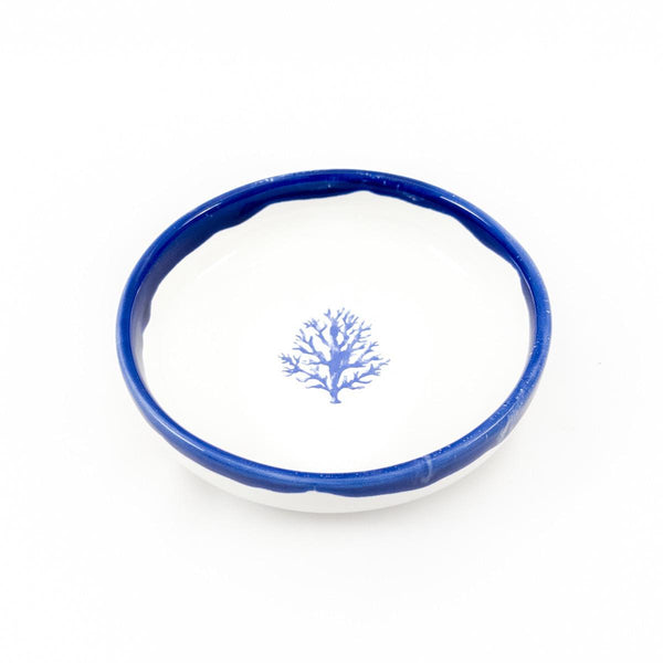 Diana Bread Bowl - Blue Rim